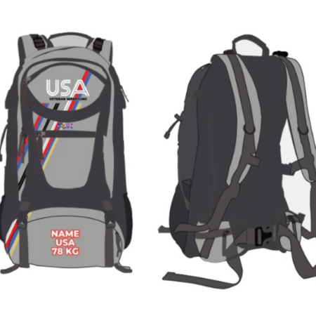 Customized Team USA Veteran Wrestling Gear Bag