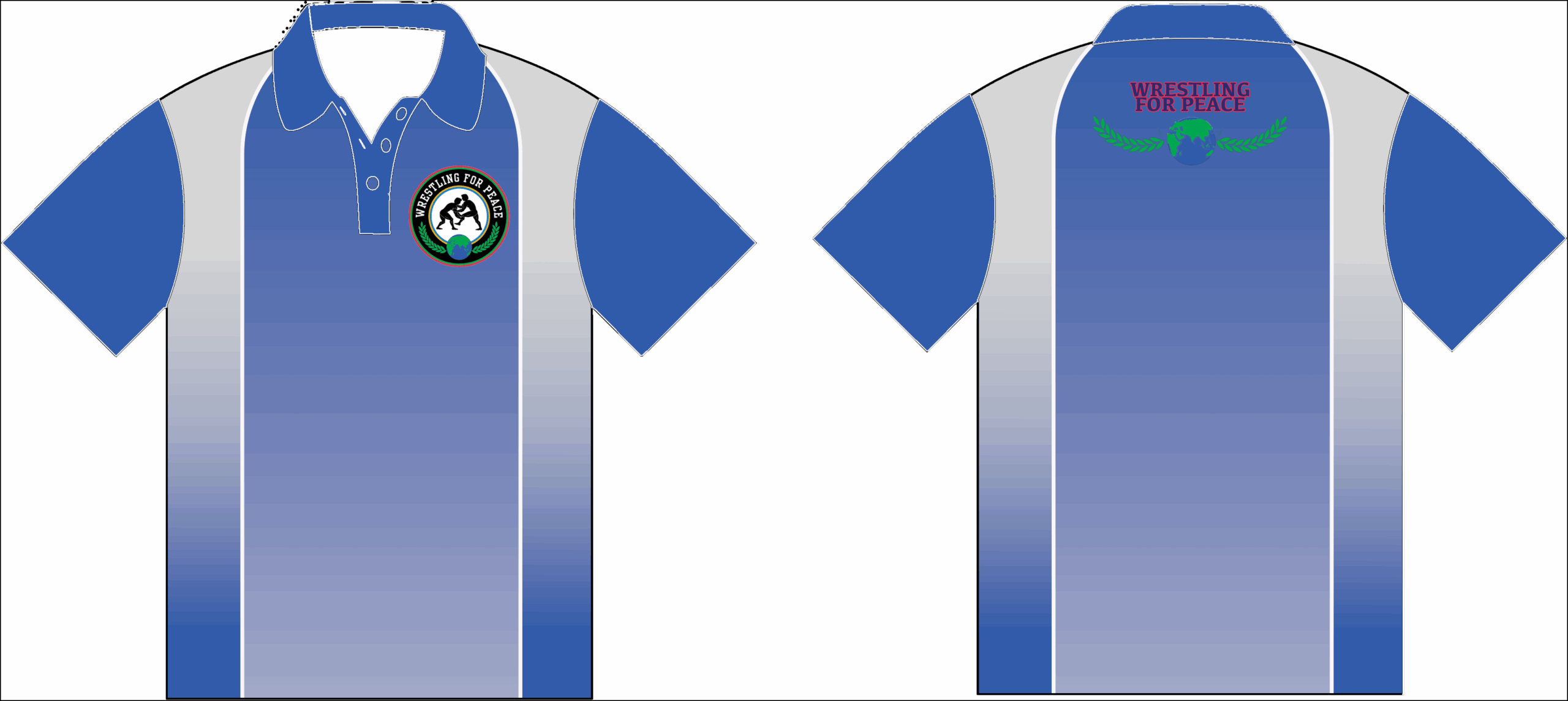 Wrestling for Peace – Performance Polo Shirt